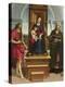 The Madonna and Child with Saint John the Baptist and Saint Nicholas of Bari, 1505-Raphael-Premier Image Canvas