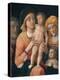 The Madonna and Child with Saints Joseph, Elizabeth, and John the Baptist-Andrea Mantegna-Premier Image Canvas