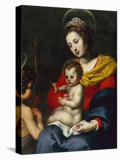 The Madonna and Child with the Infant Saint John the Baptist-Matteo Rosselli-Premier Image Canvas