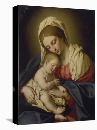 The Madonna and Child-Giovanni Battista Salvi da Sassoferrato-Premier Image Canvas