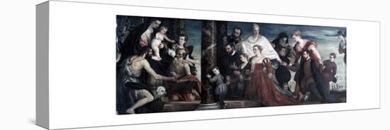 The Madonna and the Cuccina-Family, 1571-Paolo Veronese-Premier Image Canvas