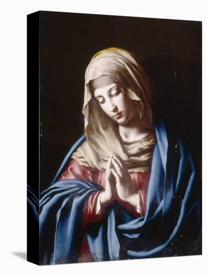 The Madonna in Prayer-Giovanni Battista Salvi da Sassoferrato-Premier Image Canvas