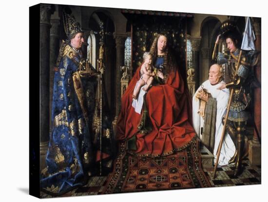 The Madonna of Canon Van Der Paele, 1436-Jan van Eyck-Premier Image Canvas