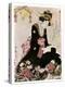 The Madonna of the Paper Stork-Kitagawa Utamaro-Premier Image Canvas