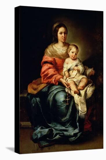 The Madonna of the Rosary-Bartolome Esteban Murillo-Premier Image Canvas