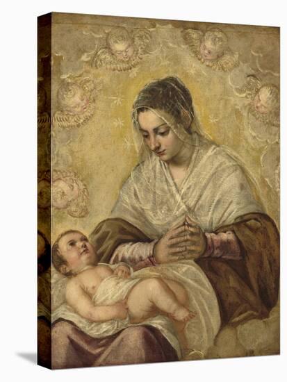 The Madonna of the Stars, c.1550-90-Jacopo Robusti Tintoretto-Premier Image Canvas