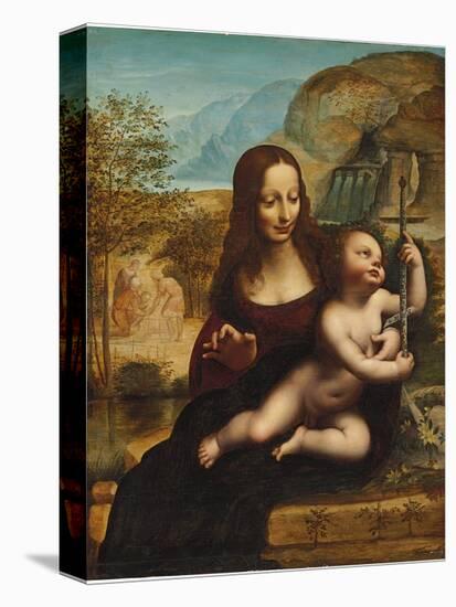 The Madonna of the Yarnwinder-Leonardo da Vinci-Premier Image Canvas