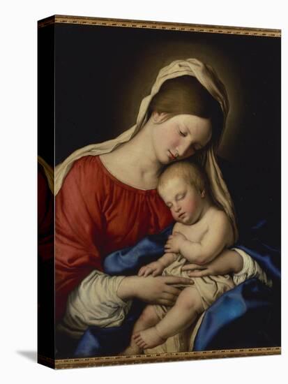 The Madonna with Sleeping Christ Child-Il Sassoferrato-Premier Image Canvas