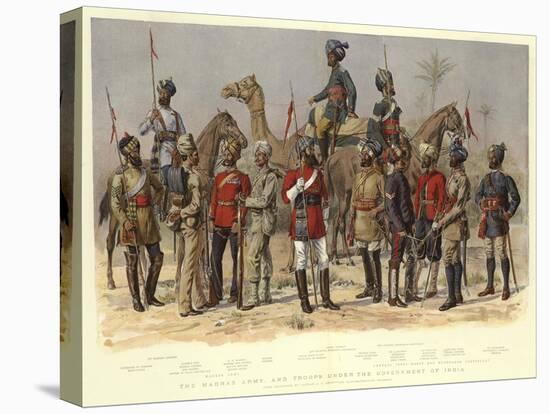 The Madras Army, and Troops under the Government of India-Alfred Crowdy Lovett-Premier Image Canvas