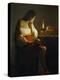 The Magdalene with a Night Light-Georges de La Tour-Premier Image Canvas