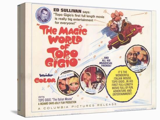 The Magic World of Topo Gigio, 1965-null-Stretched Canvas