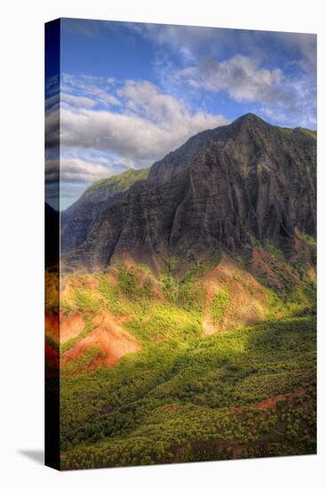 The Magical Hills of Na Pali Coast, Kauai Hawaii-Vincent James-Premier Image Canvas