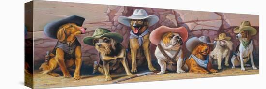 The Magnificent Seven-Bryan Moon-Stretched Canvas