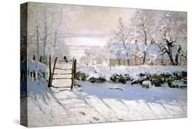 The Magpie, 1869-Claude Monet-Premier Image Canvas