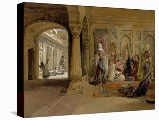 The Mahomedam Hareem, Delhi, 1864-William Simpson-Premier Image Canvas