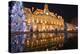 The Mairie (Town Hall) of Tours Lit Up with Christmas Lights, Tours, Indre-Et-Loire, France, Europe-Julian Elliott-Premier Image Canvas