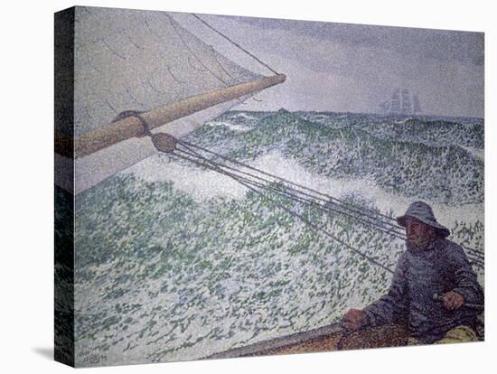 The Man at the Tiller, 1892-Théo van Rysselberghe-Premier Image Canvas