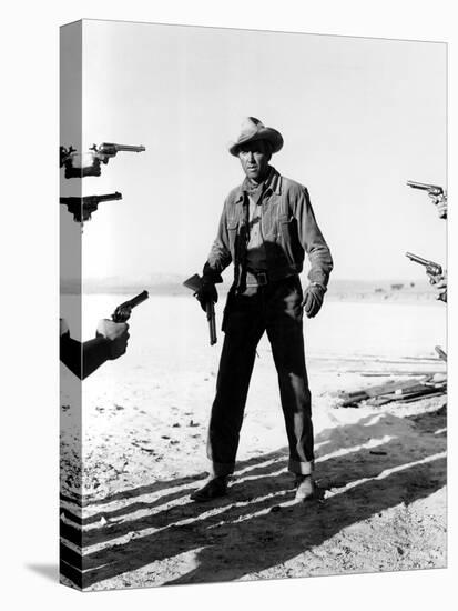 The Man From Laramie, James Stewart, 1955-null-Stretched Canvas