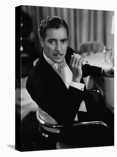 The Man Who Broke the Bank at Monte Carlo, Ronald Colman, 1935-null-Stretched Canvas