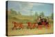 The Manchester and London Royal Mail Coach-James Pollard-Premier Image Canvas