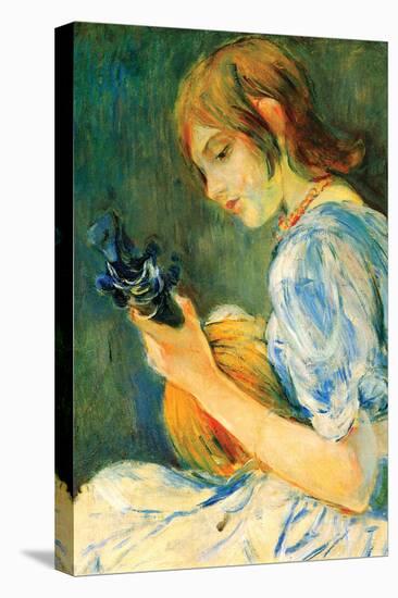 The Mandolin-Berthe Morisot-Stretched Canvas