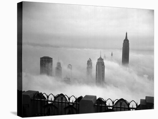 The Manhattan Skyline from the 69th Floor of the RCA Building-null-Premier Image Canvas