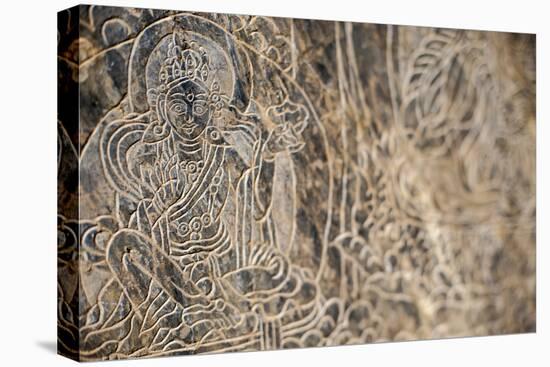 The Mani Stone Carvings in Manaslu Region are Some of Most Detailed and Beautiful in Himalayas-Alex Treadway-Premier Image Canvas