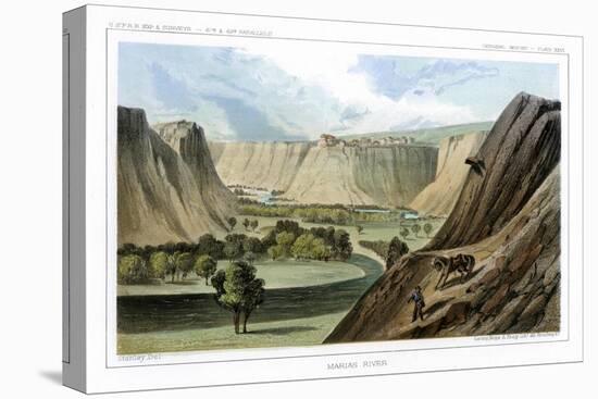 The Marias River, Montana, USA, 1856-John Mix Stanley-Premier Image Canvas