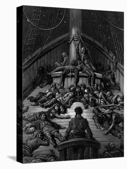 The Mariner Gazes on His Dead Companions and Laments the Curse of His Survival-Gustave Doré-Premier Image Canvas