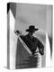 THE MARK OF ZORRO, 1940 directed by ROUBEN MAMOULIAN Tyrone Power (b/w photo)-null-Stretched Canvas