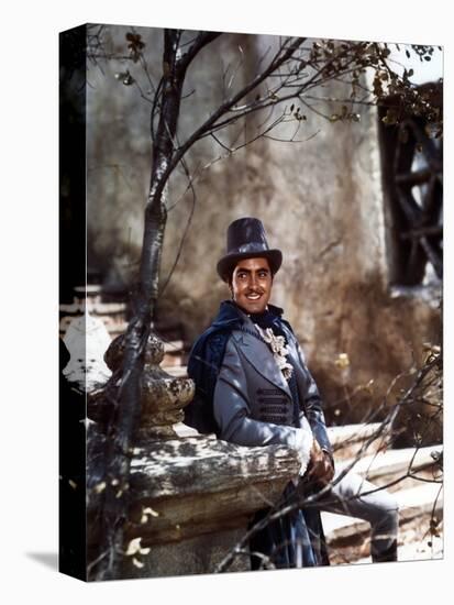 THE MARK OF ZORRO, 1940 directed by ROUBEN MAMOULIAN Tyrone Power (photo)-null-Stretched Canvas