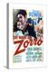 The Mark of Zorro - Movie Poster Reproduction-null-Stretched Canvas