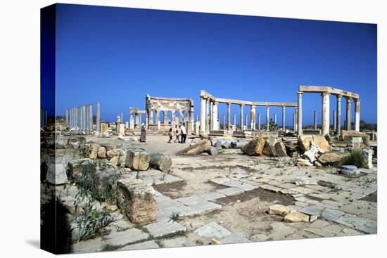 The Market, Leptis Magna, Libya-Vivienne Sharp-Premier Image Canvas