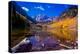 The Maroon Bells, Aspen, Colorado, United States of America, North America-Laura Grier-Premier Image Canvas