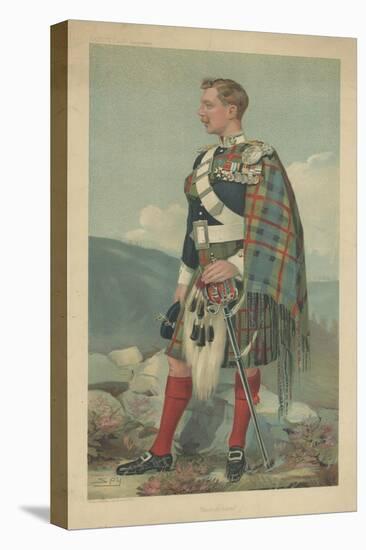 The Marquess of Tullibardine-Sir Leslie Ward-Premier Image Canvas