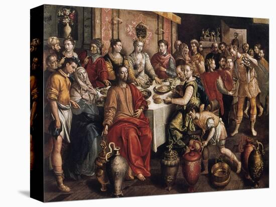 The Marriage at Cana, 1596-1597-Martin de Vos-Premier Image Canvas