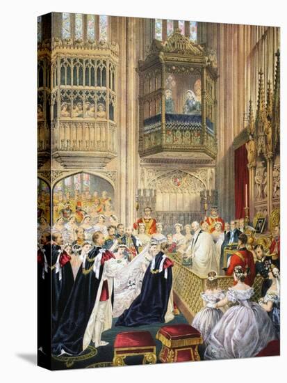 The Marriage at St George's Chapel-null-Premier Image Canvas