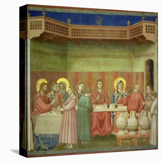 The Marriage Feast at Cana, circa 1305-Giotto di Bondone-Premier Image Canvas