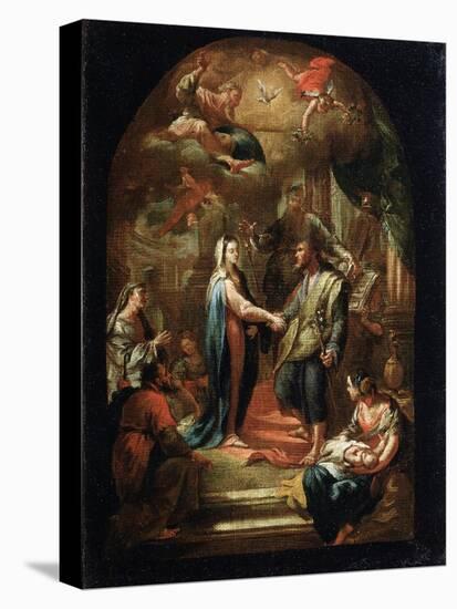 The Marriage of Mary and Joseph, 18th or Early 19th Century-Domenico Corvi-Premier Image Canvas