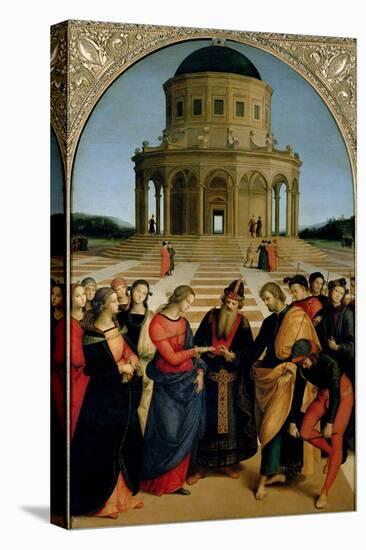 The Marriage of the Virgin, 1504-Raphael-Premier Image Canvas