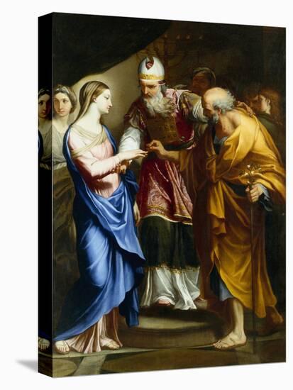 The Marriage of the Virgin by Carlo Maratta-Carlo Maratta or Maratti-Premier Image Canvas