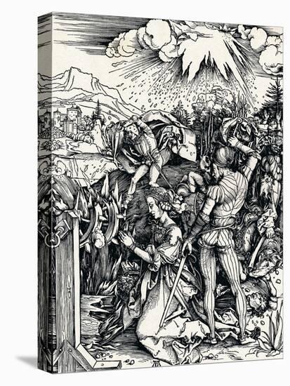 The Martyrdom of St Catherine, 1497-Albrecht Dürer-Premier Image Canvas