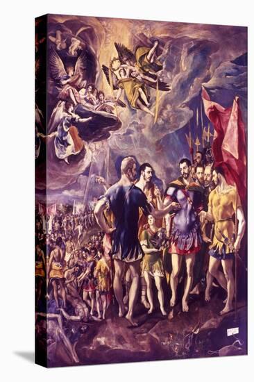 The Martyrdom of St Maurice, 286 (C1580-158)-El Greco-Premier Image Canvas