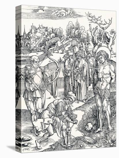 The Martyrdom of St Sebastian, C1495-Albrecht Dürer-Premier Image Canvas