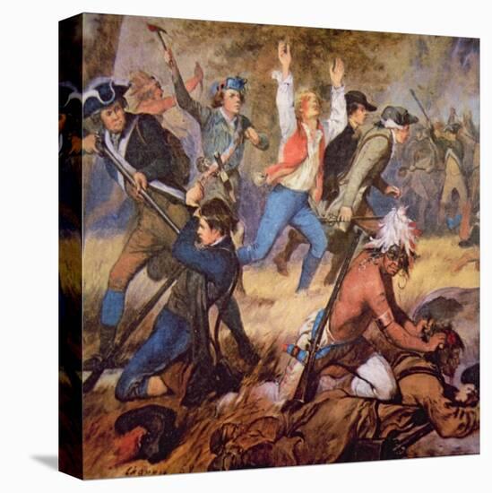 The Massacre of Wyoming Valley in July 1778-Alonzo Chappel-Premier Image Canvas