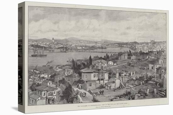 The Massacres at Constantinople, View of the City and the Golden Horn-William 'Crimea' Simpson-Premier Image Canvas