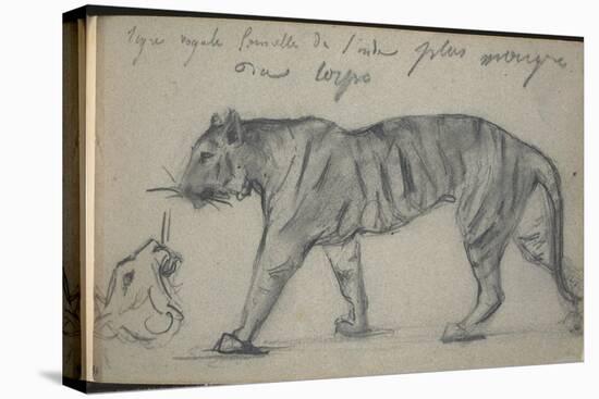 The Mastbaum Album, C.1860-80 (Graphite, Ink & Wash on Paper)-Auguste Rodin-Premier Image Canvas