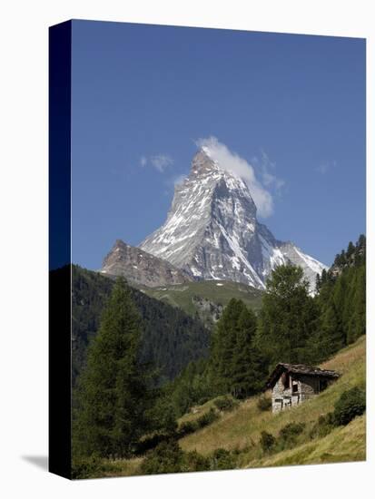 The Matterhorn Near Zermatt, Valais, Swiss Alps, Switzerland, Europe-Hans Peter Merten-Premier Image Canvas