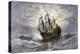 The Mayflower Bringing the First Colonists to Massachusetts-null-Premier Image Canvas