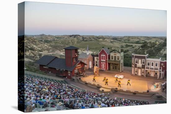 The Medora Musical Theatre in Medora, North Dakota, USA-Chuck Haney-Premier Image Canvas